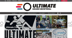 Desktop Screenshot of montrealultimate.ca